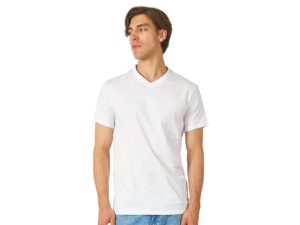 Футболка «Heavy Super Club» мужская с V-образным вырезом