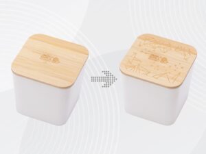 Eмкость для хранения «Flake» с гравировкой