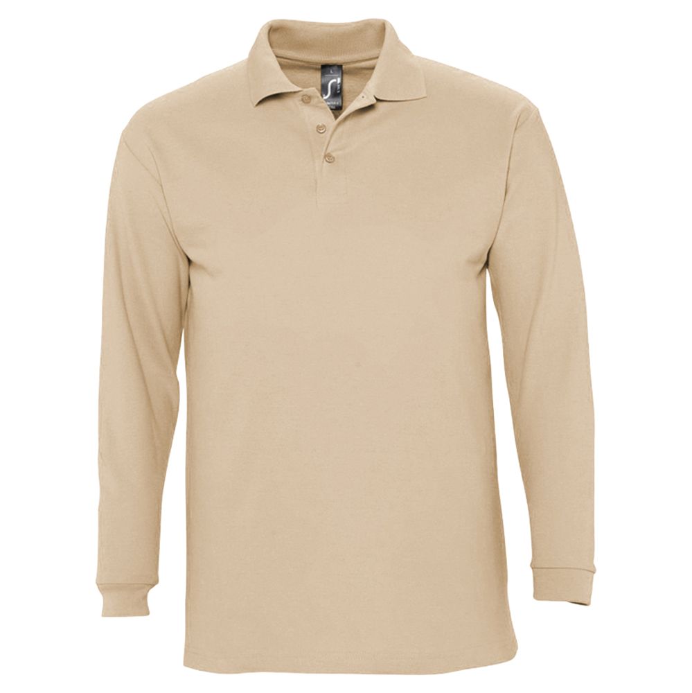 Рубашка поло мужская с длинным рукавом Winter II 210